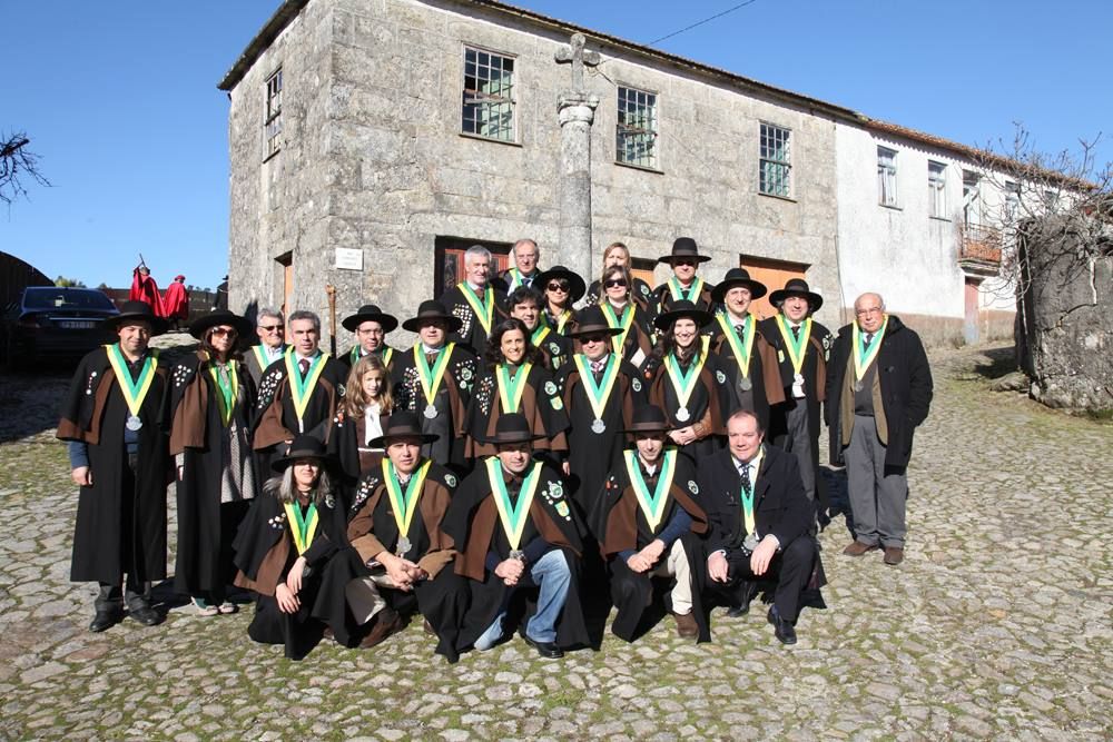 Grupo da Confraria gastronómica do Cabrito e da Serra do Caramulo